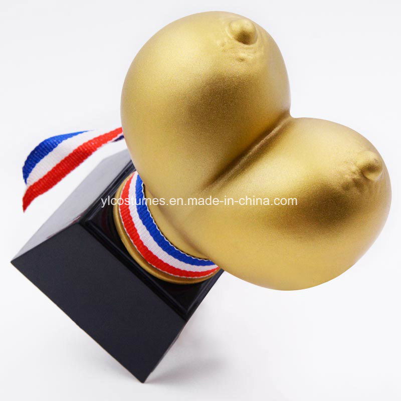 New Design Funny Hen Party Toys Sexy Bachelorette Party Boobie Trophy