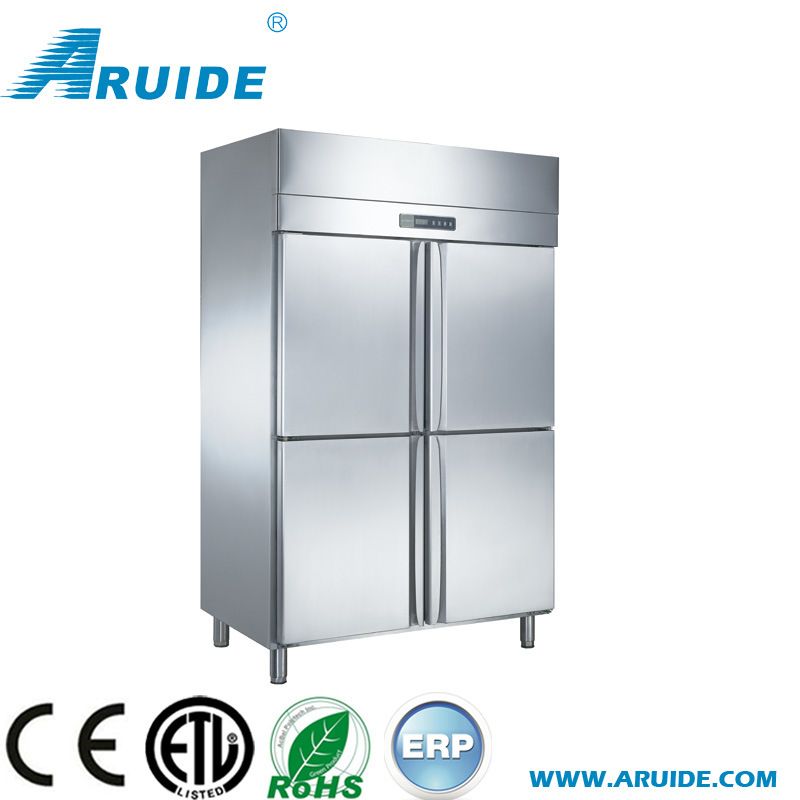 1000L Low Temperature, Four Door Freezer, Restaurant Equipment (D1.0L4FC)