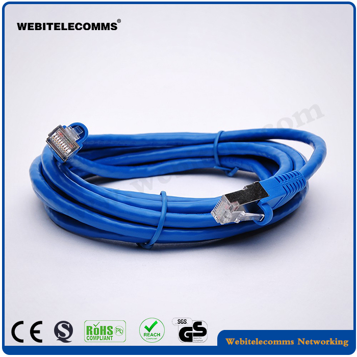 FTP Shielded Cat 6 Twisted 4 Pair Network Patch Cable