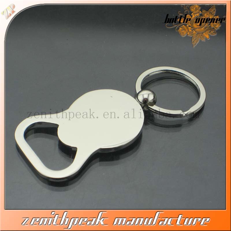 Zinc Alloy/Aluminium Metal Blank Bottle Opener in Metal Crafts