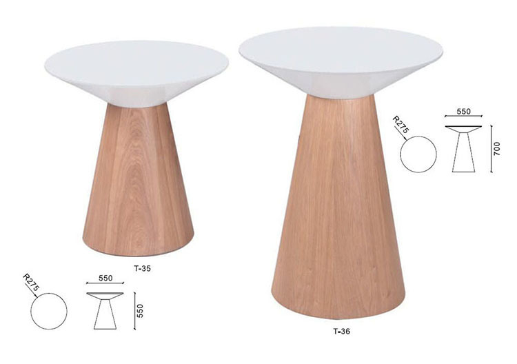 Popular Simple Steady Wooden Restaurant Coffee Table for Sale