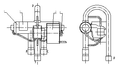 4-Way Reversing Valve with Good Quality for Air-Conditioner