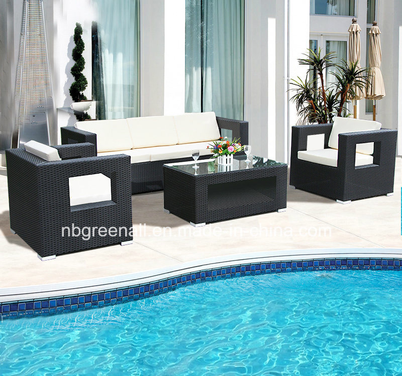 Modern Patio Leisure Hotel Sofa Rattan Garden Outdoor Furniture