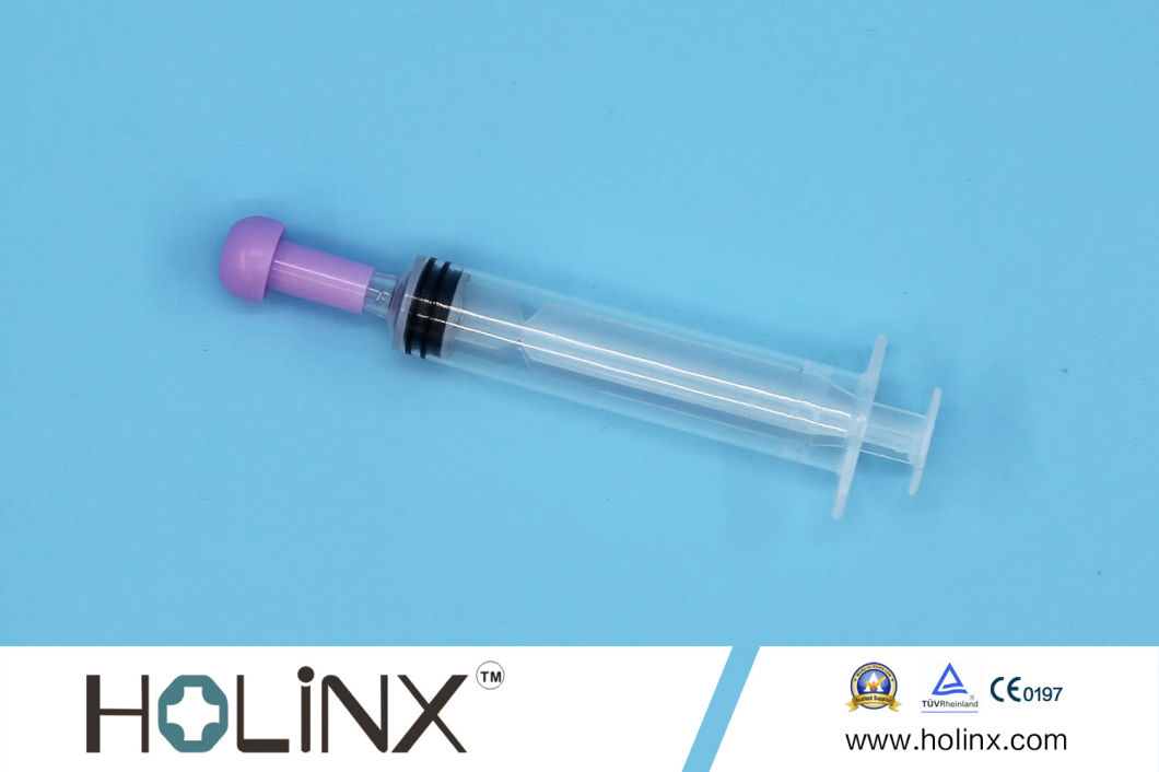 China Refilled Syringe Prefillable Medical Disposable Ad Syringes