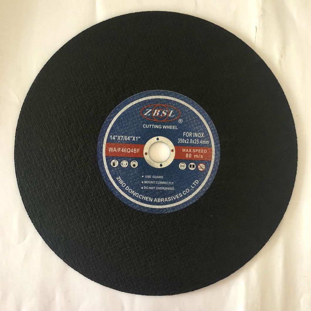 Abrasive Cutting Tool Cutting Wheel for Stainless Steel-355X2.8X25.4