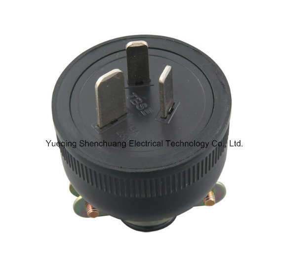 (100501) IP54 Waterproof VDE 15A 3pin Australian Plug Electrical Plug Top