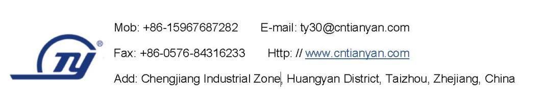 Ty Brand ASTM2665 Plastic PVC UPVC Water Connection Drainage Wasting Rubber Joint Pipe Fittings