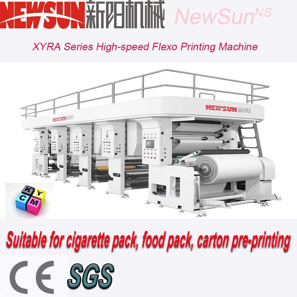 Multi-Color High-Speed Flexo Printer