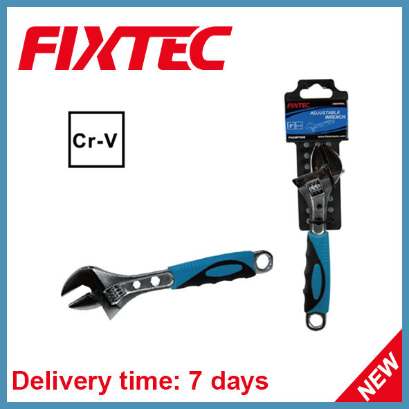 Fixtec Hand Tools CRV Material Adjustable Wrench