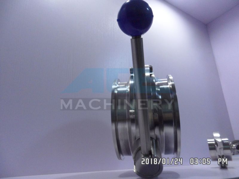 6 Inch SS304/316L Stainless Steel Butterfly Valve