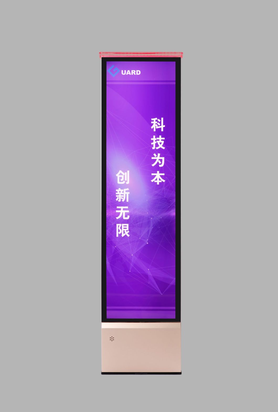 58kHz Supermarket Security Equipment with Advertising Light Box