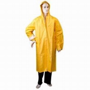 Various Yellow PVC Raincoat, PVC Rainwears, PVC Rainsuit, Work Raincoat, Safety Raincoats, Waterproof Is Well Ventilated Raincoat