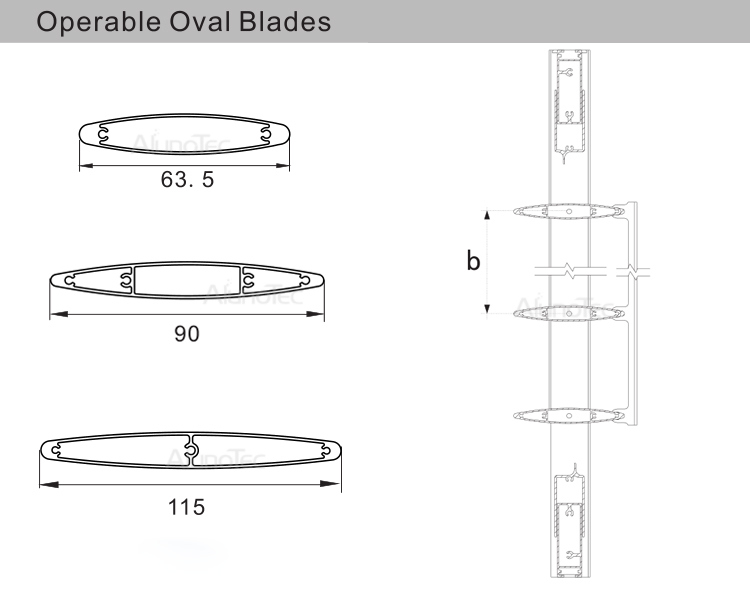 Adjustable Aluminium Bifold Shutter Plantation Shutters