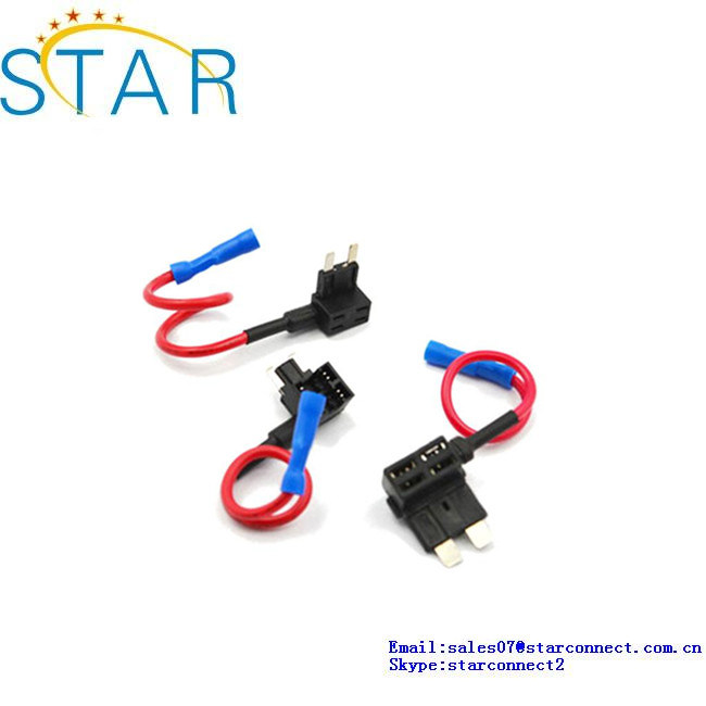 Custom Waterproof in-Line ATO/Atc Fuse Holder/Auto 12V Car Add-a-Circuit Fuse Tap Adapter Mini ATM Apm