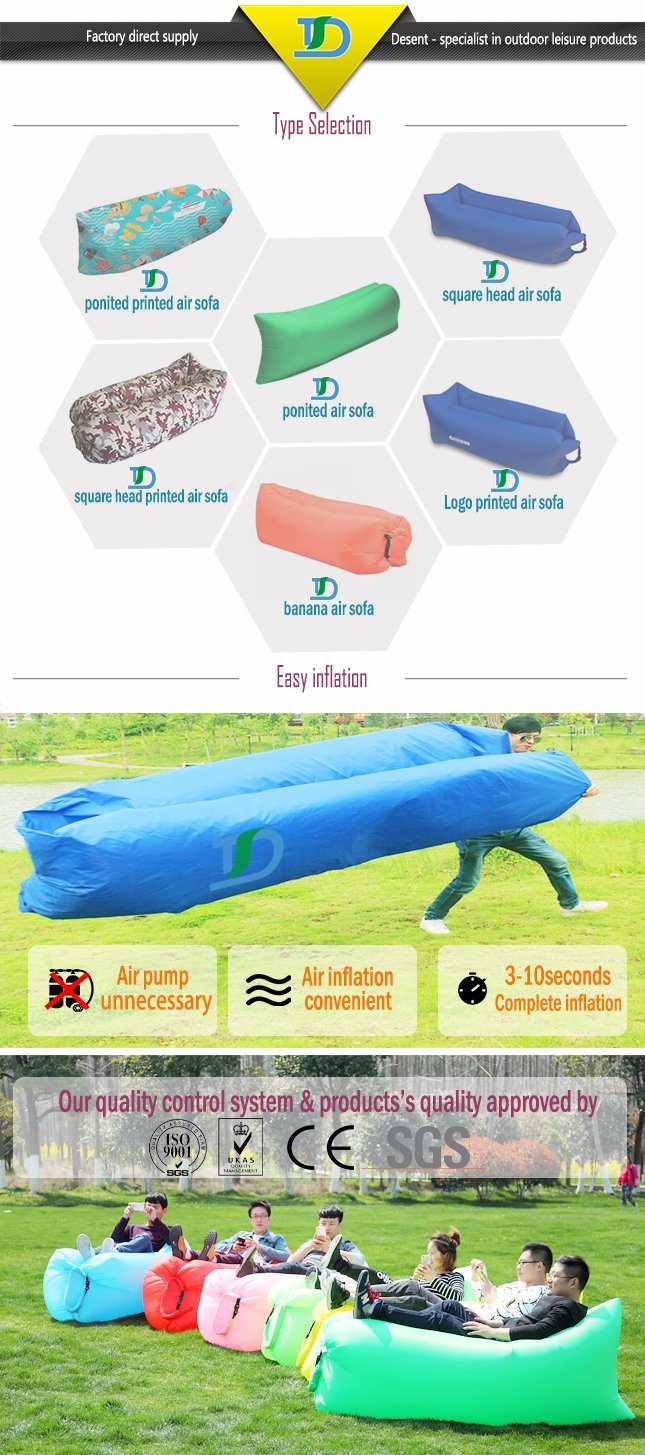 Beach Camping Inflatable Air Sofa for Summer Holiday