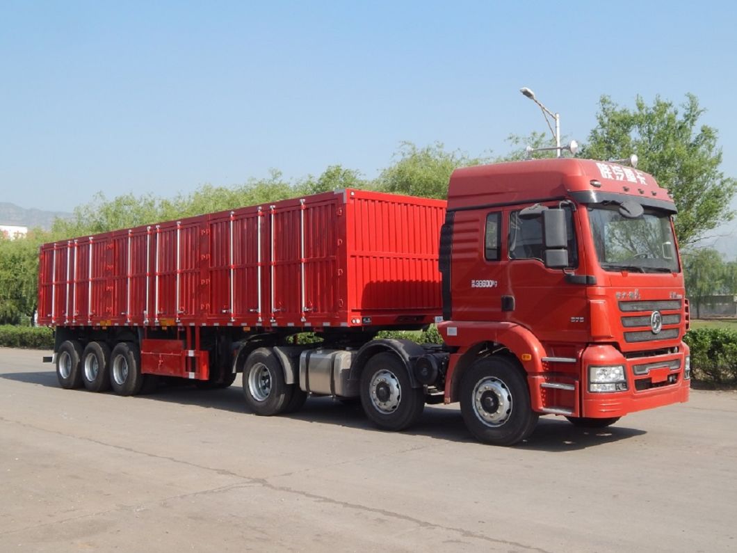 Deli 40 to 120 Ton Cargo Trailer Fence Semi Trailers