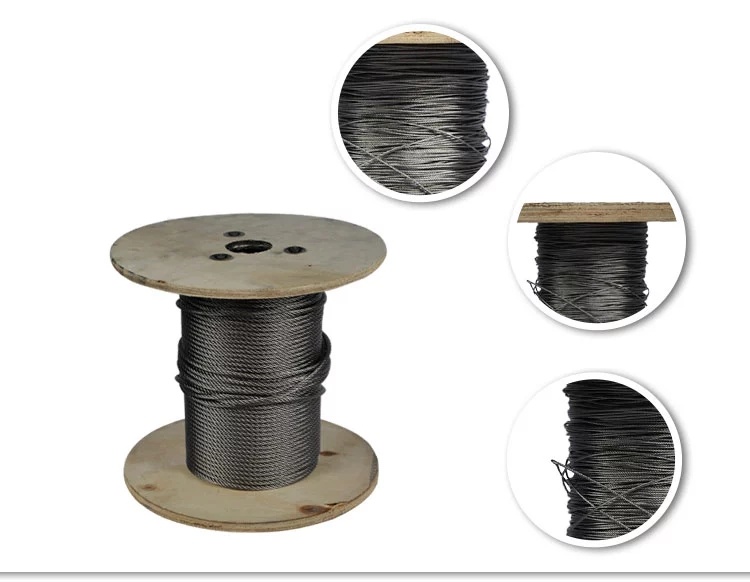 Preço de fábrica do cabo de aço inoxidável de alta qualidade Top Quality stainless Steel Wire Rope Factory Price