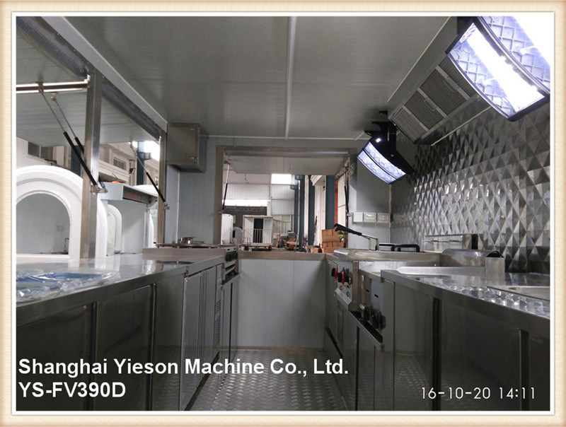 Ys-Fv390d High Quality Food Truck Ice Cream Van Yieson