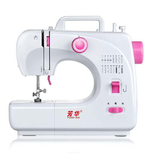Mutifunction Domestic Sewing Machine with Plastic Rack (FHSM-508)