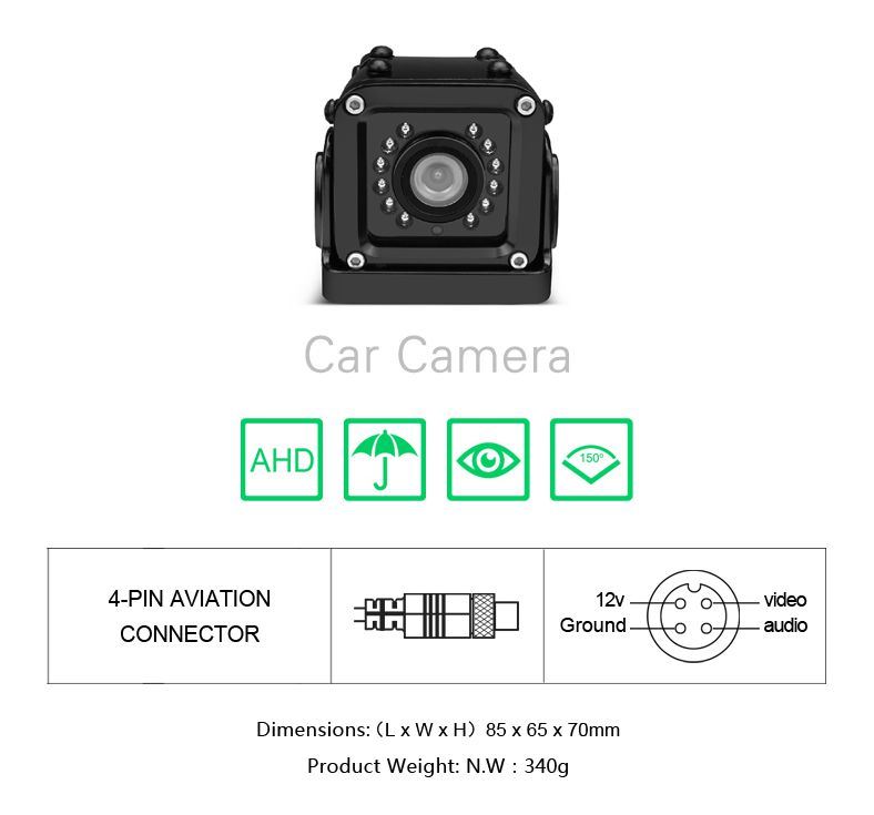 Rear View Camera Kits Reversing Camera Monitoring Systems