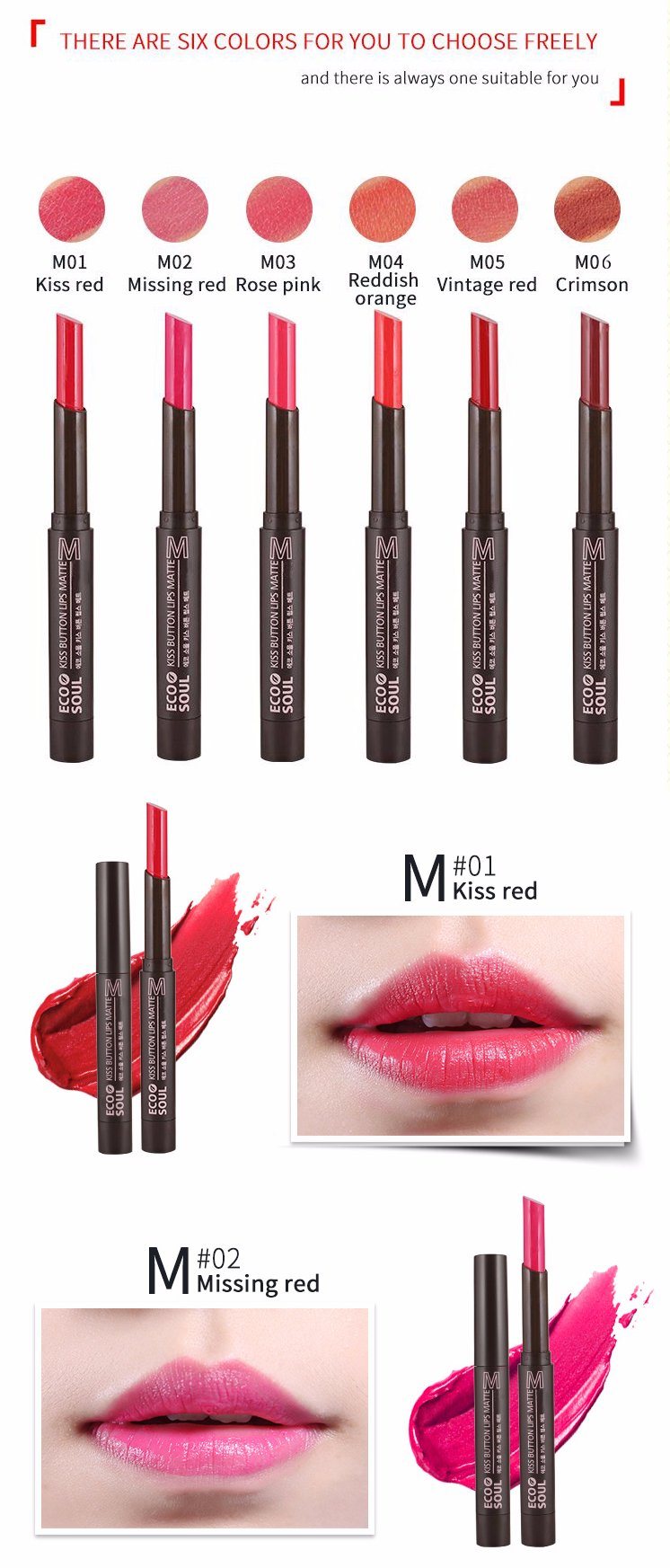 Get Gift Waterproof Cosmetic Makeup 6 Colors Lipstick Tube