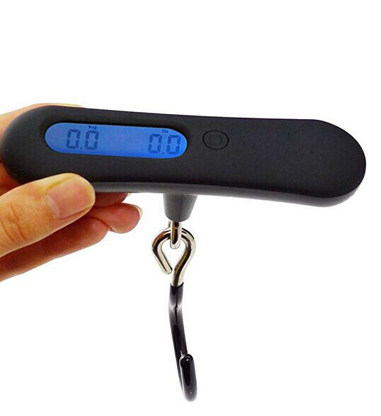 50kg Weight Portable Electronic Travel Hanging Luggage Weighing Scale