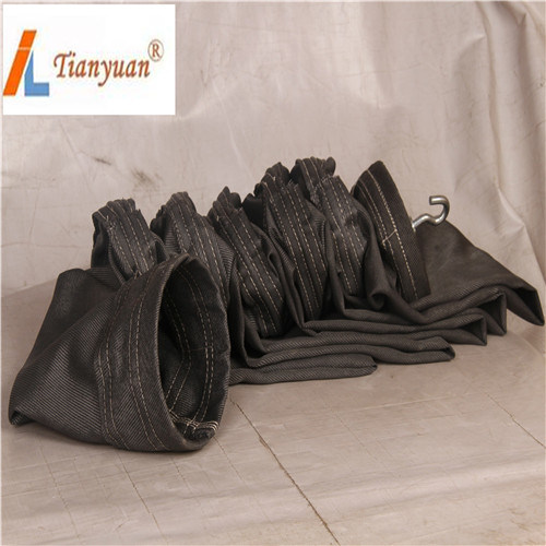 Carbon Black Non Alkali E-PTFE Fiberglass Dust Filter Bag