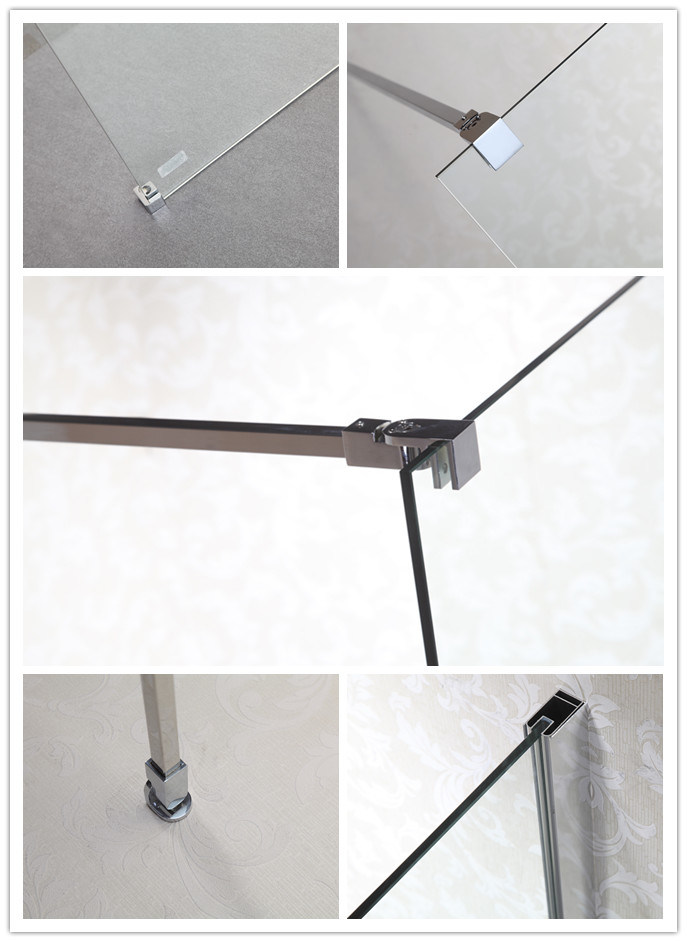 Hot Selling Wholesale Shower Screen with Tempered Glass (LT-9-3490-C)
