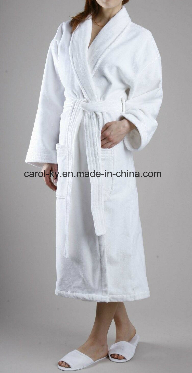 Cotton Velour Hotel Textile Hotel Bathrobe