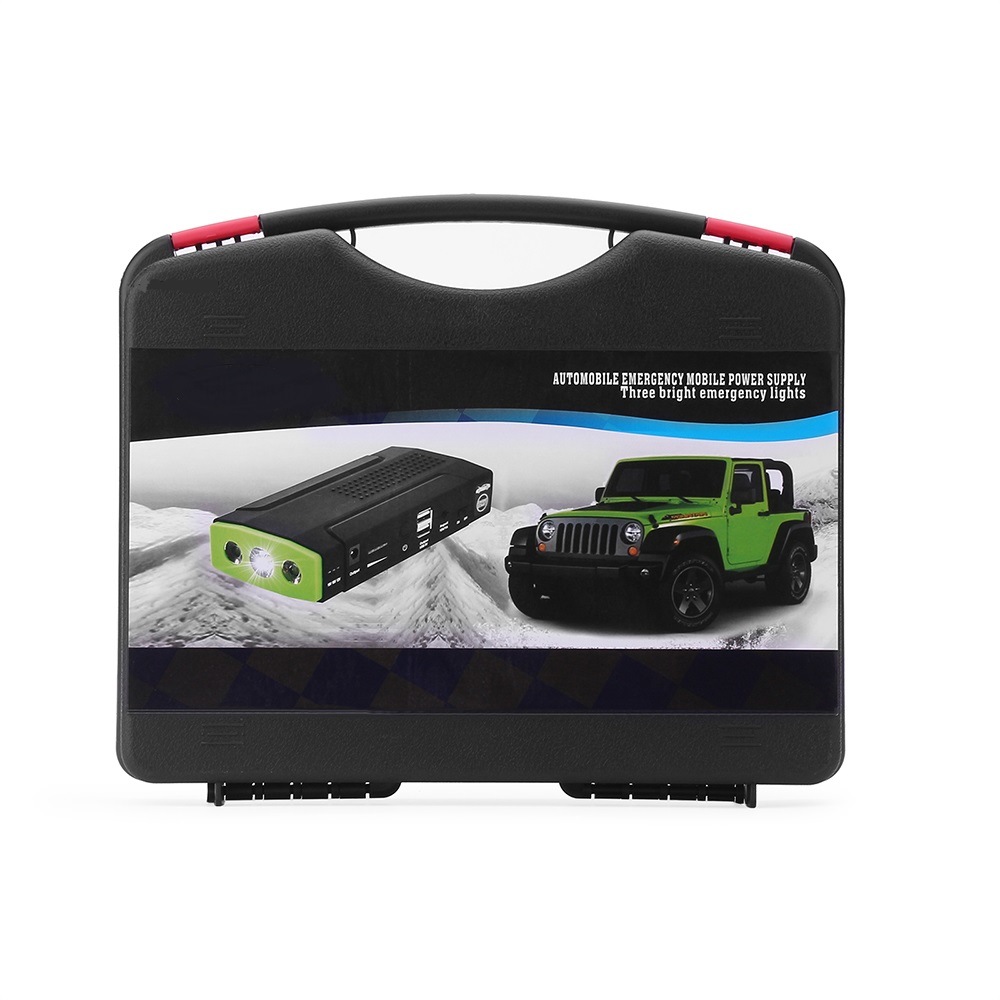 Multi-Function Portable Car Jump Starter Powerbank 5V 12V 19V