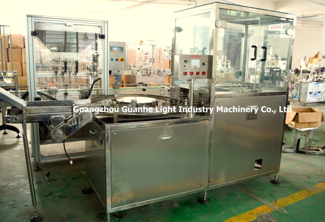 Automatic Pharmaceutical Liquid Filling Capping Machine with Labeling Line