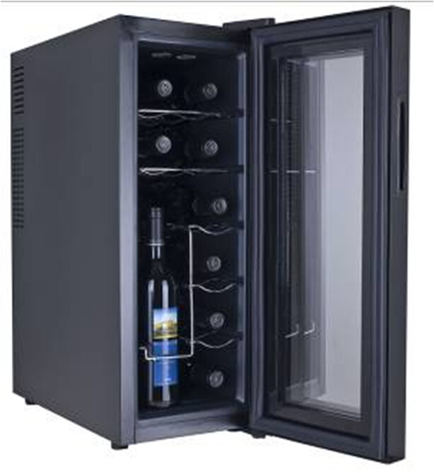 8 Bottles Red Wine Display Cabinet with Compressor