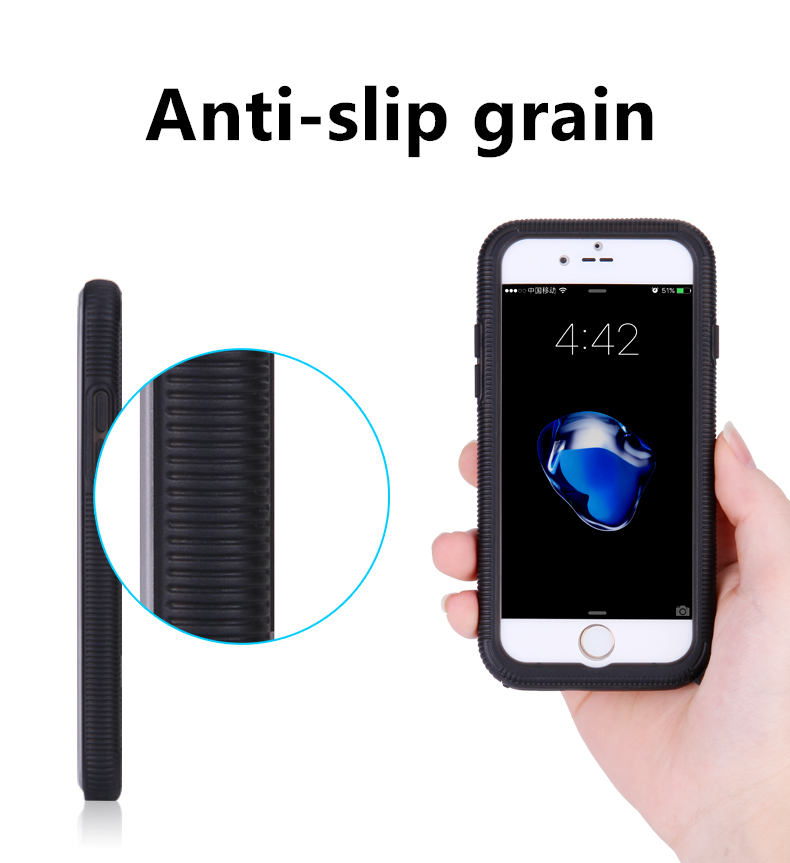 Magnet Adsorption Water/Dustproof Phone Case with Lanyard Hole