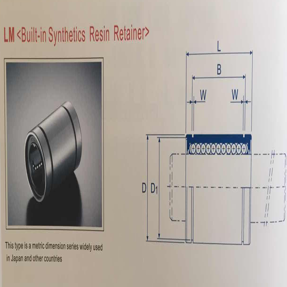 with Ball Circuit 4mm Ball Bushing Lm25uu for Parking System