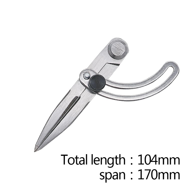 Craft Making Rotating Tool Wing Divider Spacing Compasses Edge Creaser Furniture DIY Home Sewing Handmade Tool