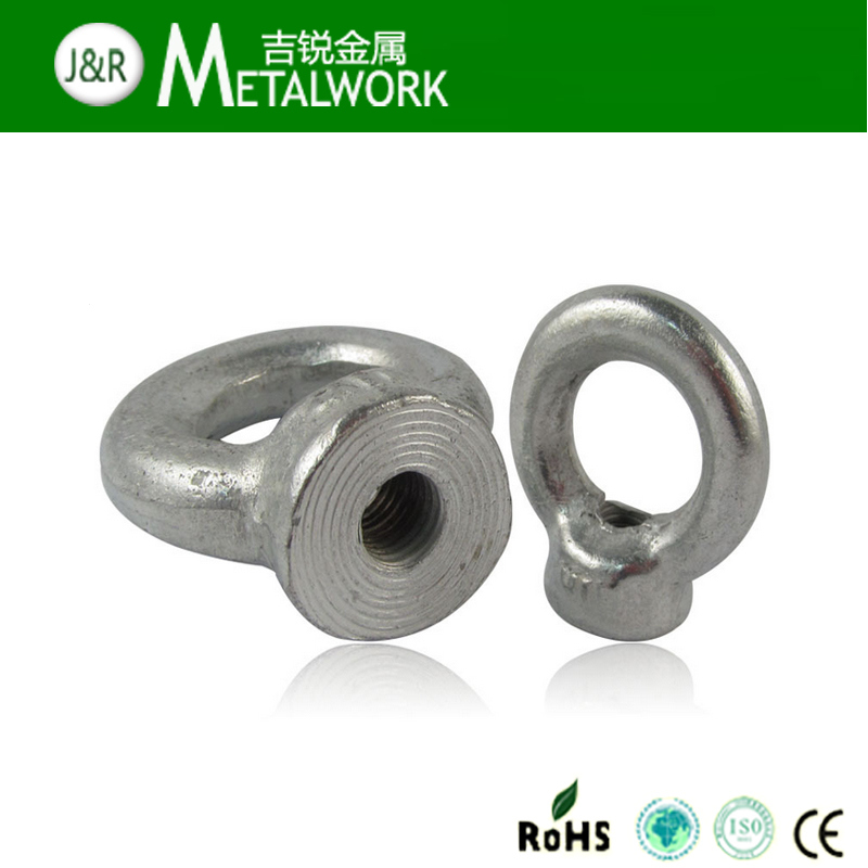 Hot DIP Galvanized / HDG Round / Oval Eye Nut DIN582