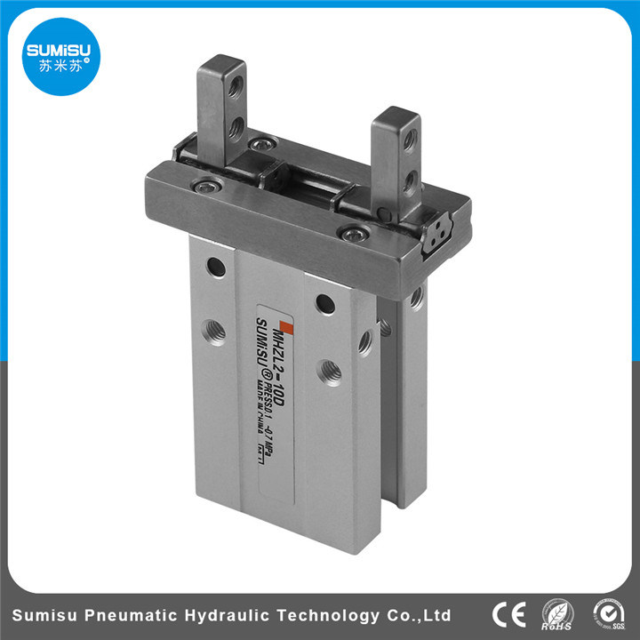 Mini 2-Finger Pump Mhc2 Rotary Air Pneumatic Cylinder