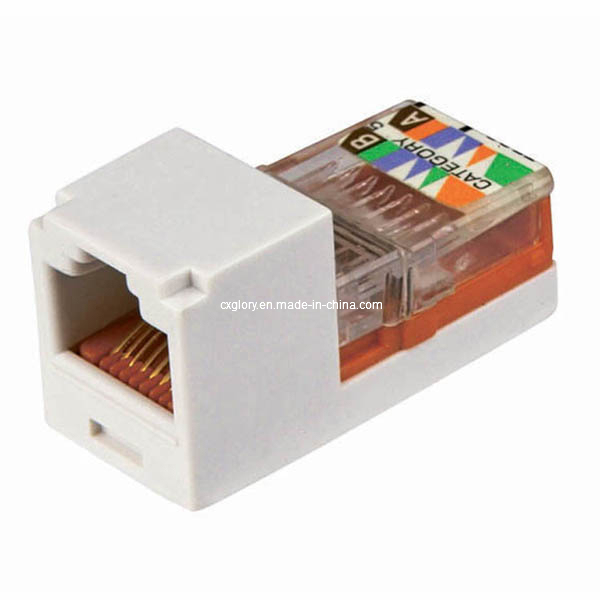 Tool-Less Type Cat. 5e RJ45 Keystone Jack