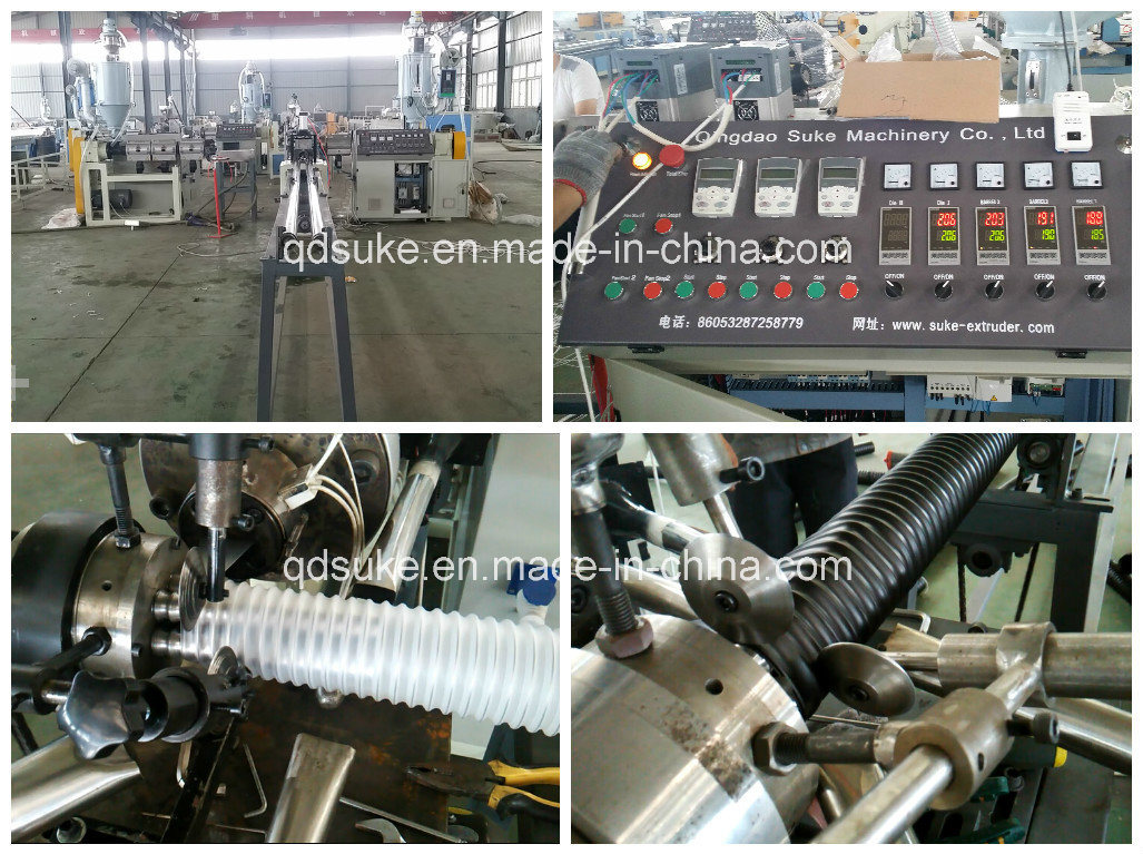 PP Steel Wire Extension Pipe Extrusion Making Machine