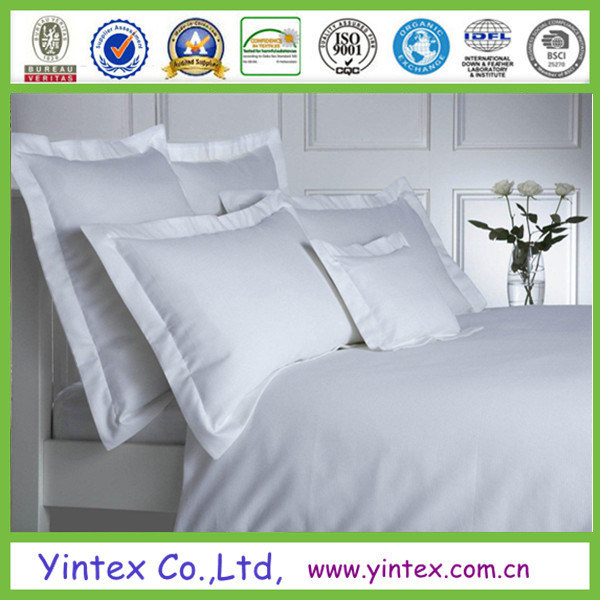 Natural Cotton Hotel Bed Linens (BED LINENS- YINTEX-TBL)