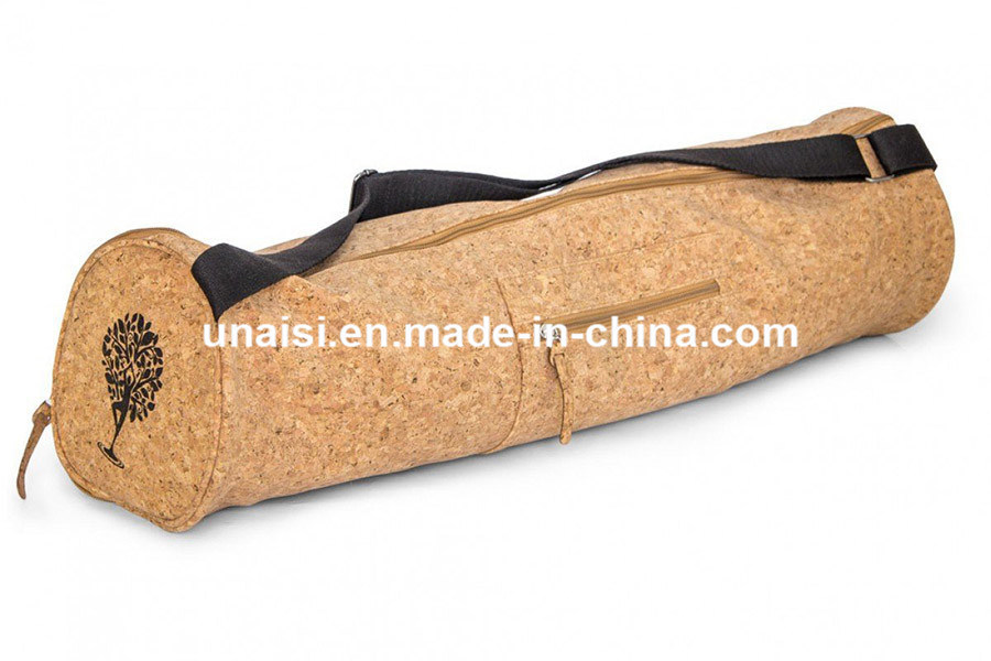 Eco-Friendly Cork Sling Single Shoulder Yoga Mat Bag