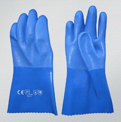 PVC Coated Work Glove with 13G String Knitted Lining (5112)