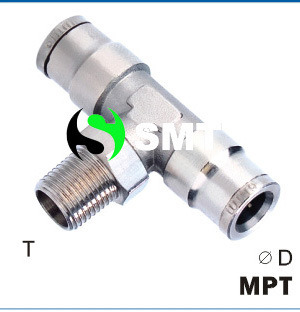 Mpt Tee Push in Fittings