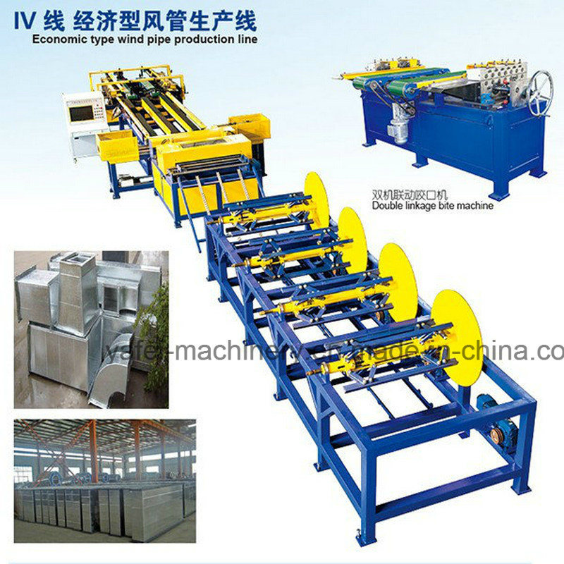 HVAC Duct Forming Machine for Air Ventilation Pipe Tube Making