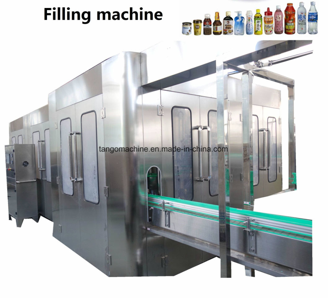 Automatic Pet Bottle Carbonated Drinks Filling Bottling Plant with Valve