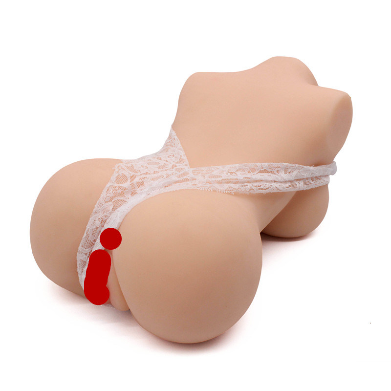 3.5kg/7.7lbs Male Sex Pussy Ass Doll-3D Realistic Silicone Vagina Anal Breast Torso