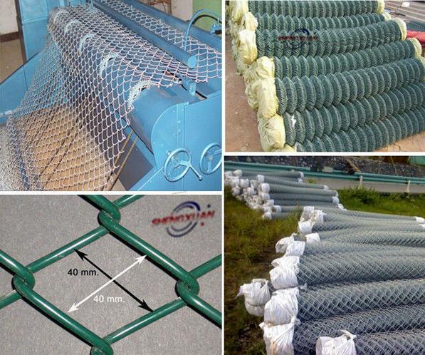 Hot Sale Used Cheap Chain Link Fence for Sale/ PVC Coated Chain Link Fence for Sale