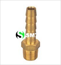 Bch Male Hose-Barb Brass Connector