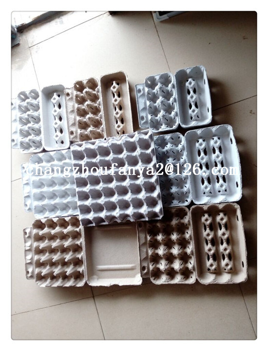 Recycle Paper Moulded Pulp Shockproof Egg Tray