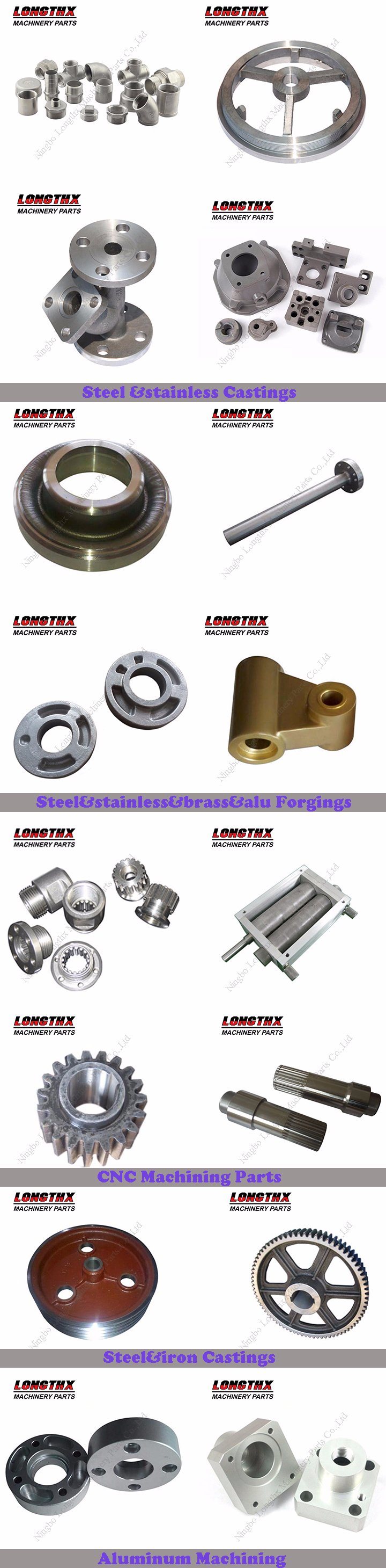 Custom Precision Stainless Steel Metal Aluminum Brass Open Die Hot Press Forging